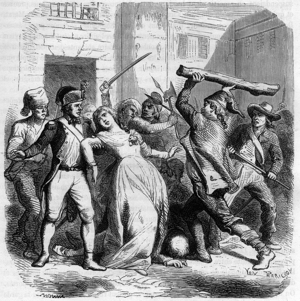 Assassinio della Principessa de Lamballe da Anonymous Anonymous