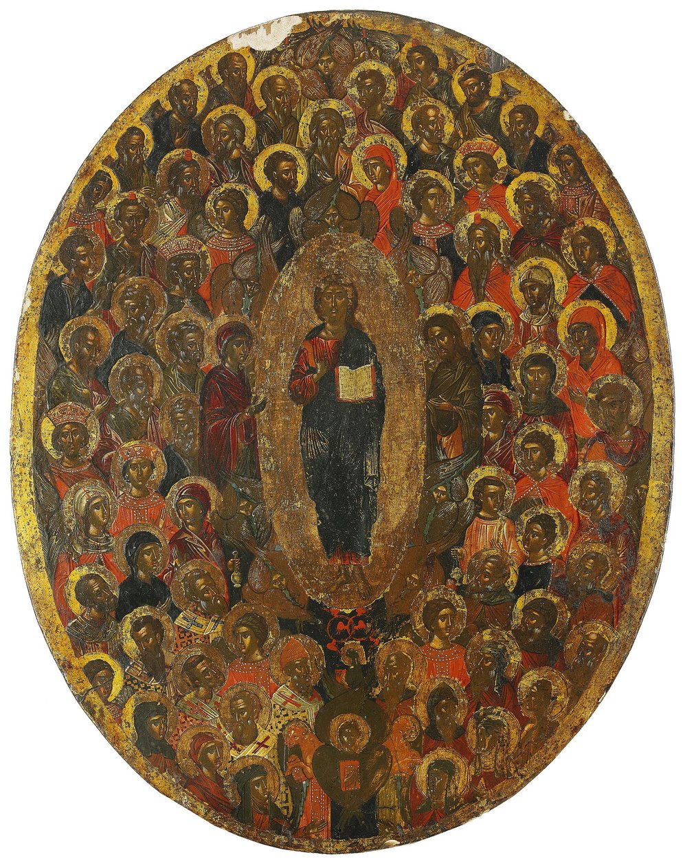 Deesis, XVII secolo da Anonymous Russian icon painter