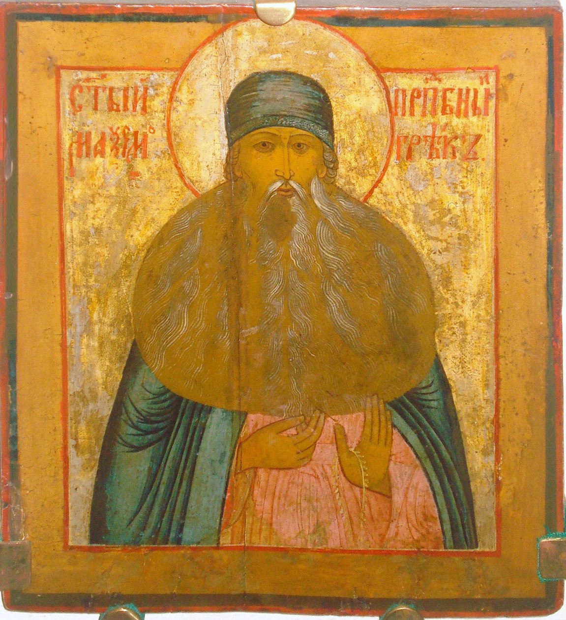 San Massimo il Greco da Anonymous Russian icon painter