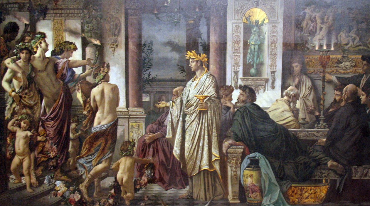 Il Banchetto (dopo Platone) da Anselm Feuerbach