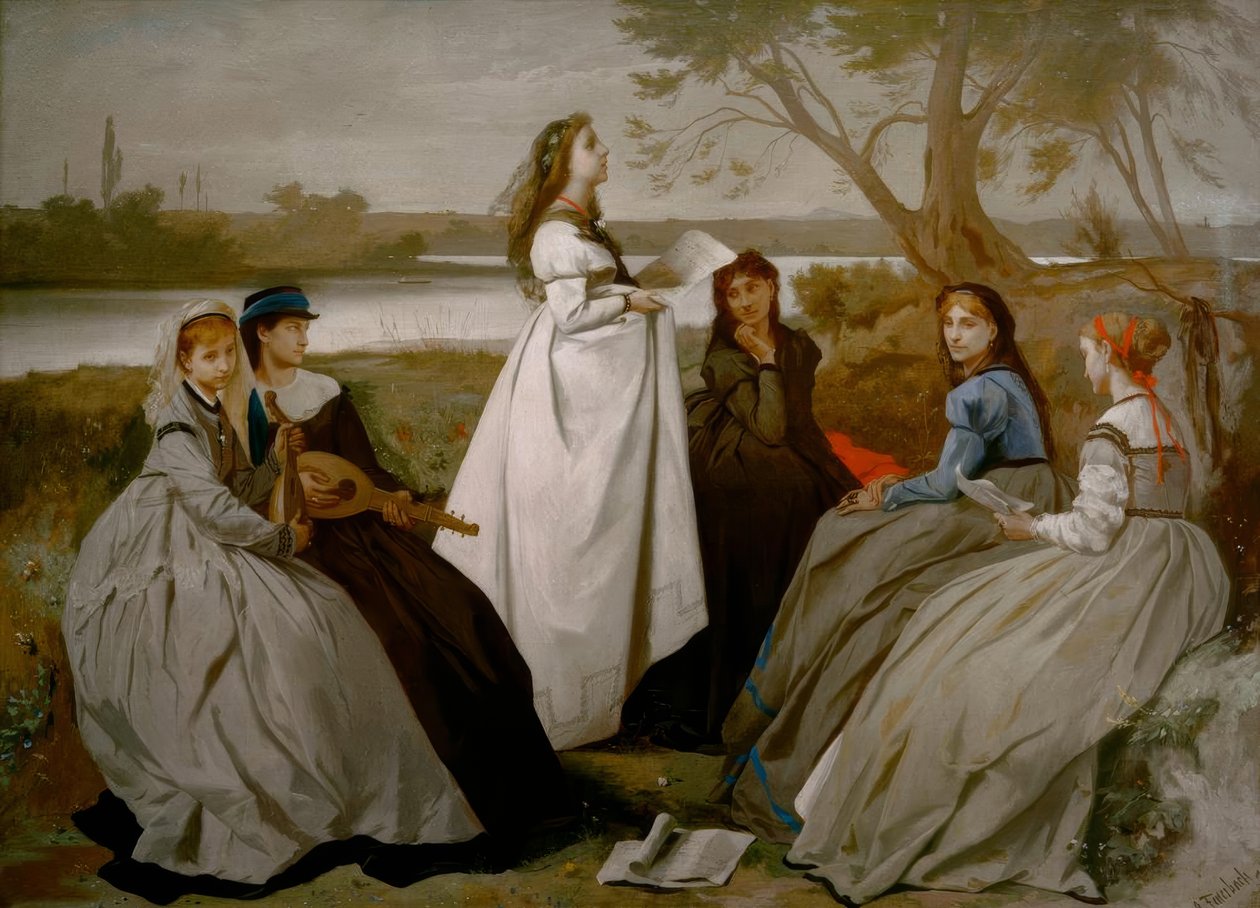 In primavera da Anselm Feuerbach
