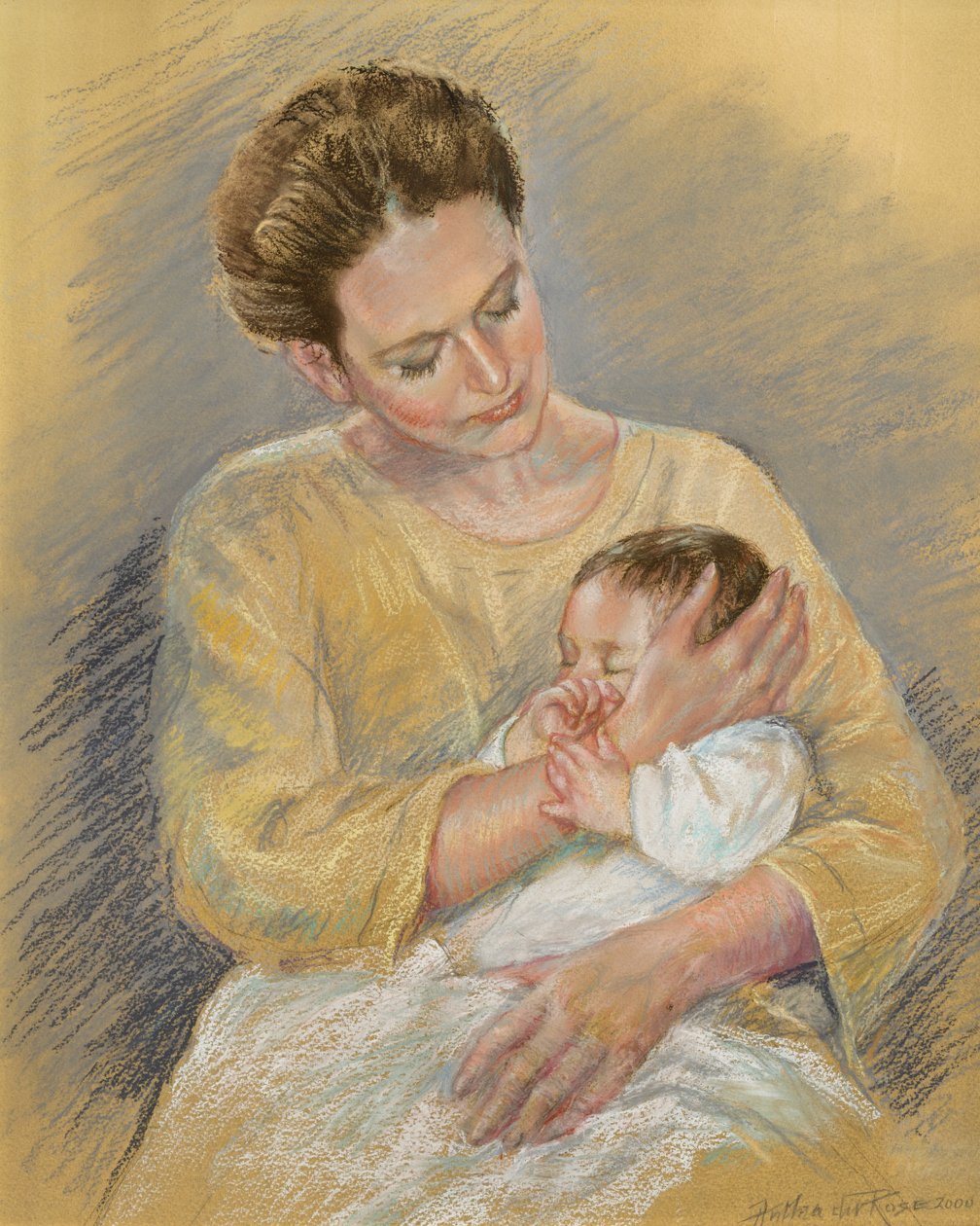 Vanessa Macdonald-Haig con il nipote Toby da Anthea Durose