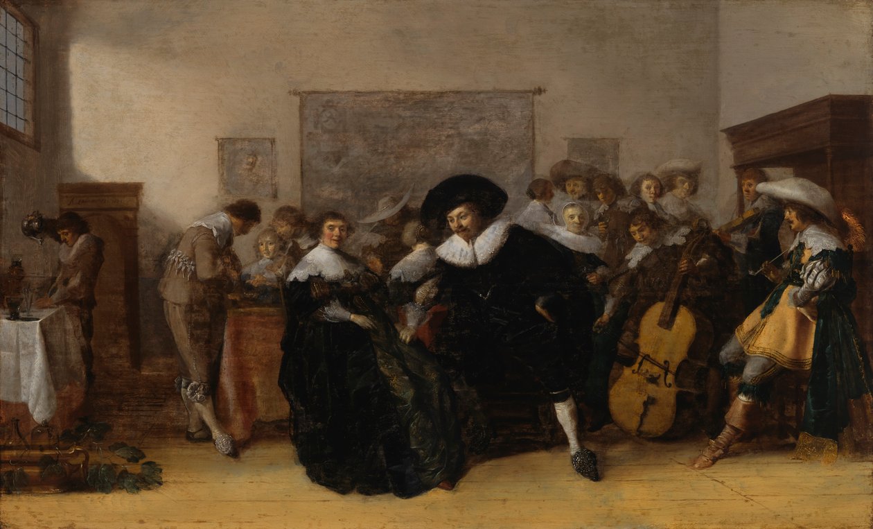 Una compagnia musicale, 1632 da Anthonie Palamedesz