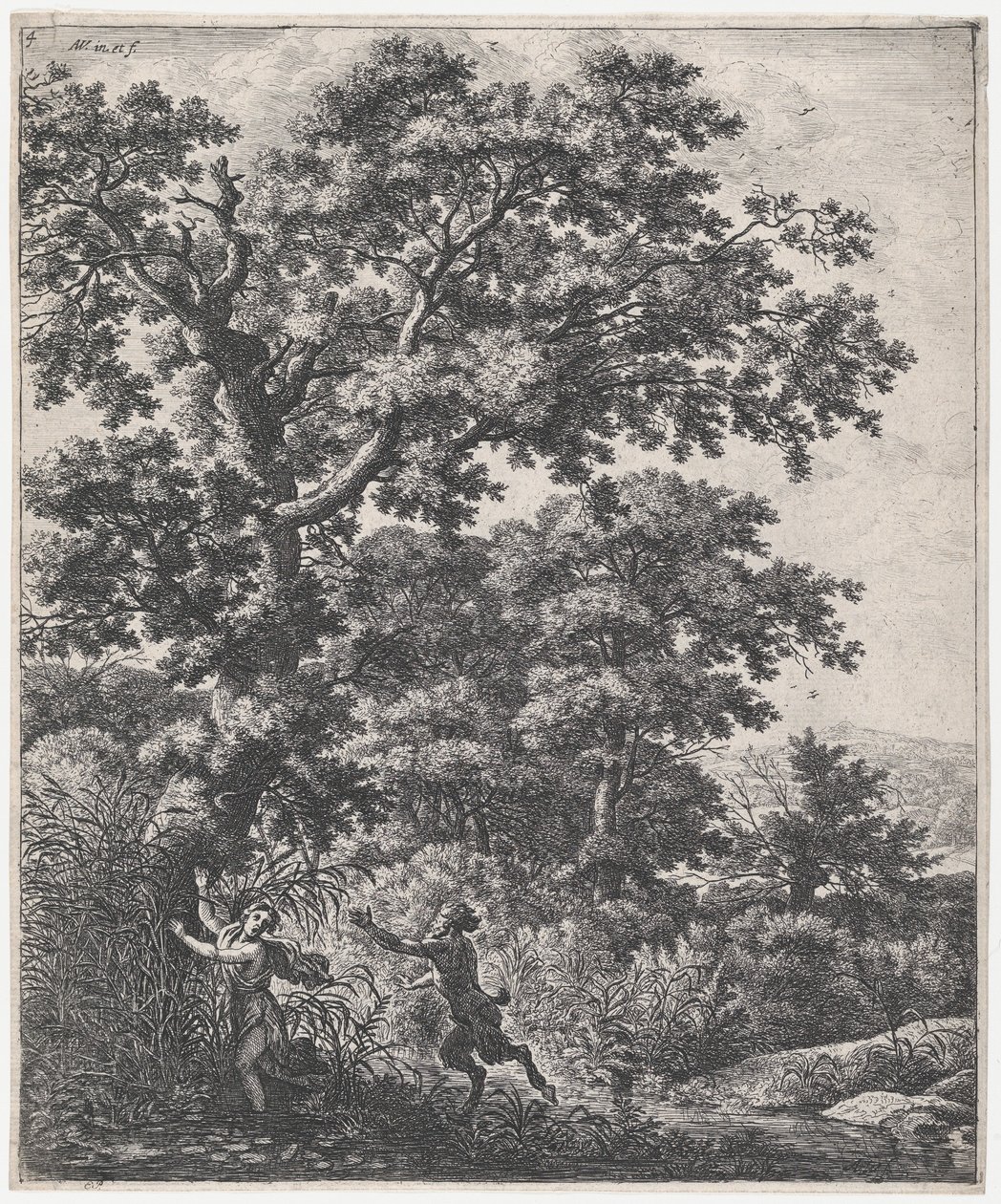 Paesaggio con Pan e Siringa da Anthonie Waterloo