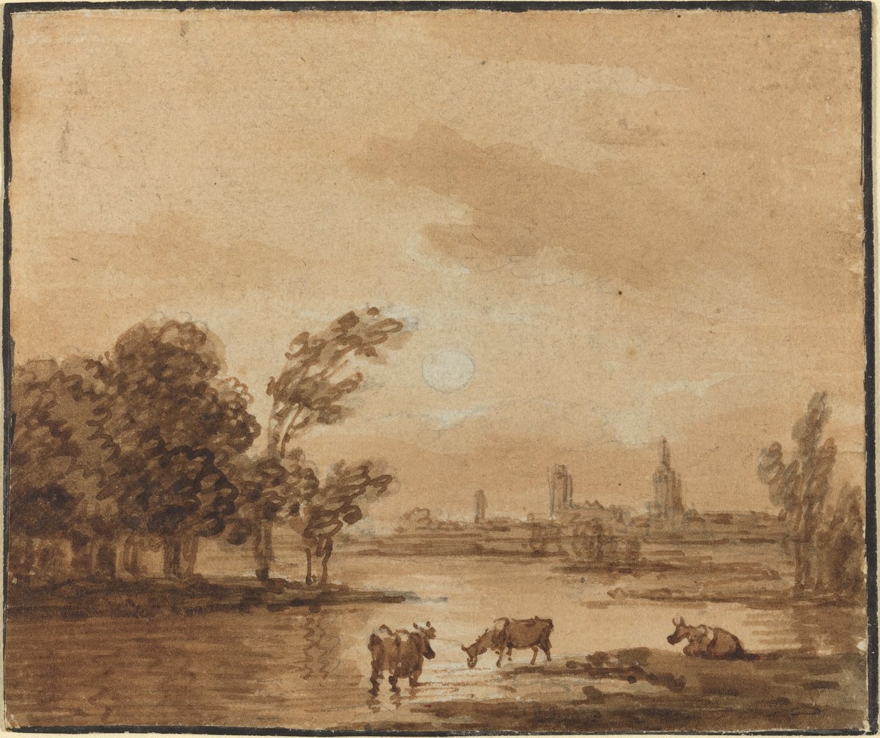 Paesaggio da Anthonie van Borssom