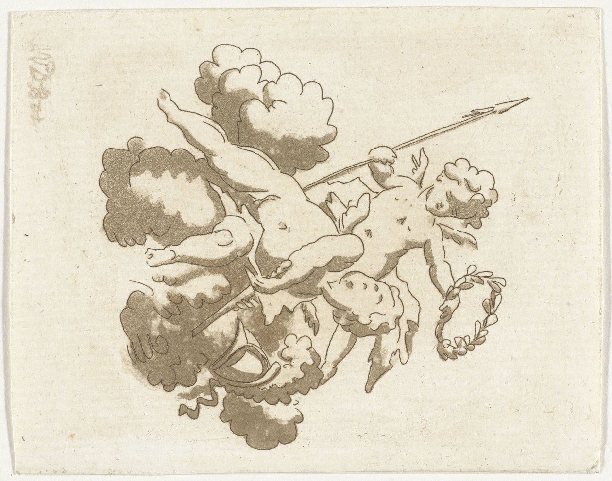 Due putti da Anthonie van den Bos