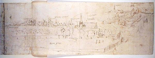 Bruges da Anthonis van den Wyngaerde