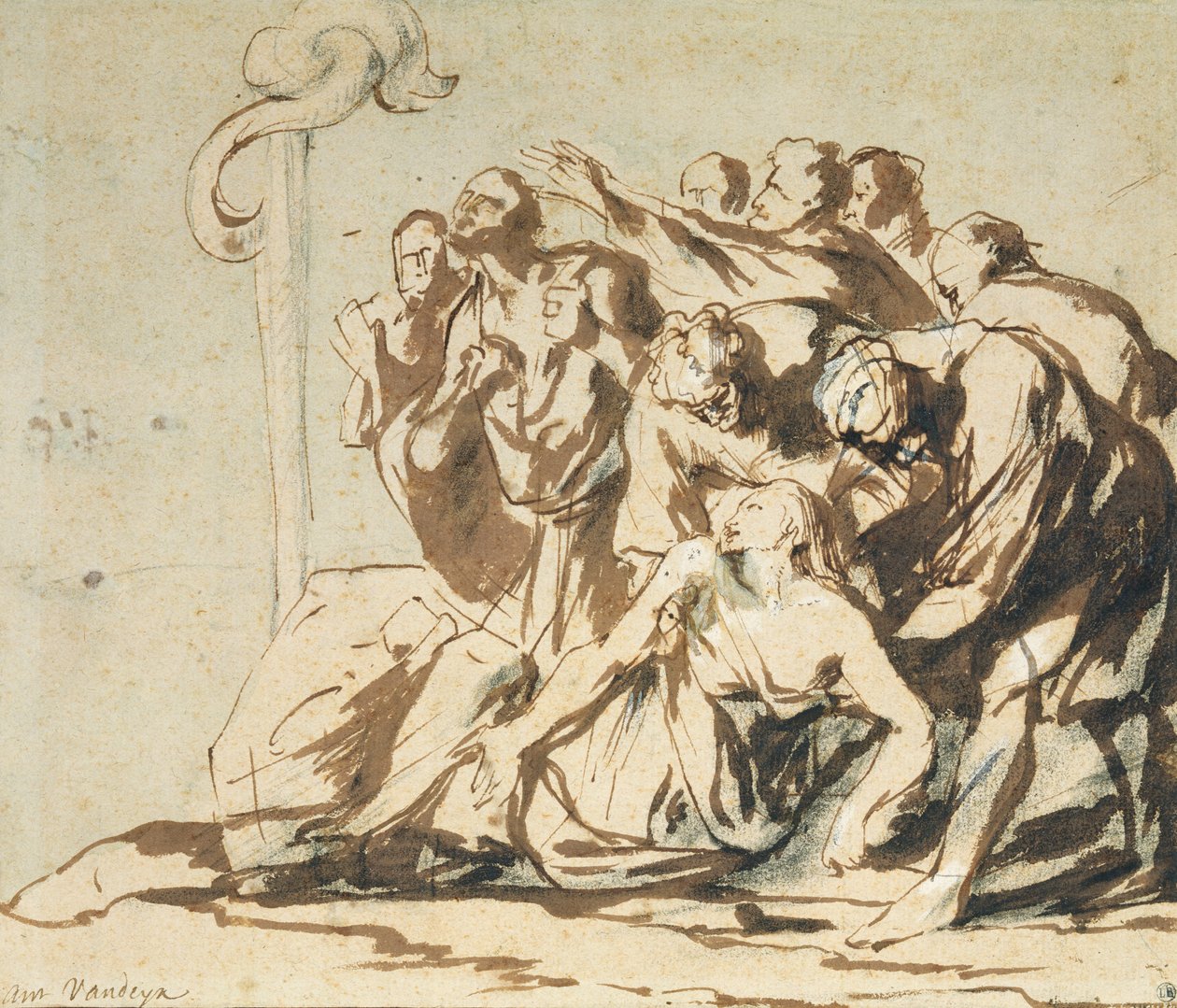 Il serpente di bronzo da Anthony van Dyck