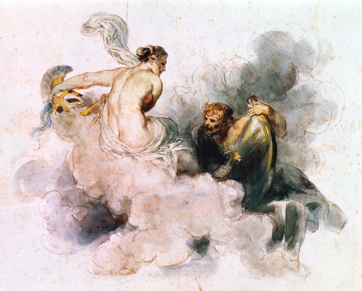 Venere e Vulcano da Anthony van Dyck