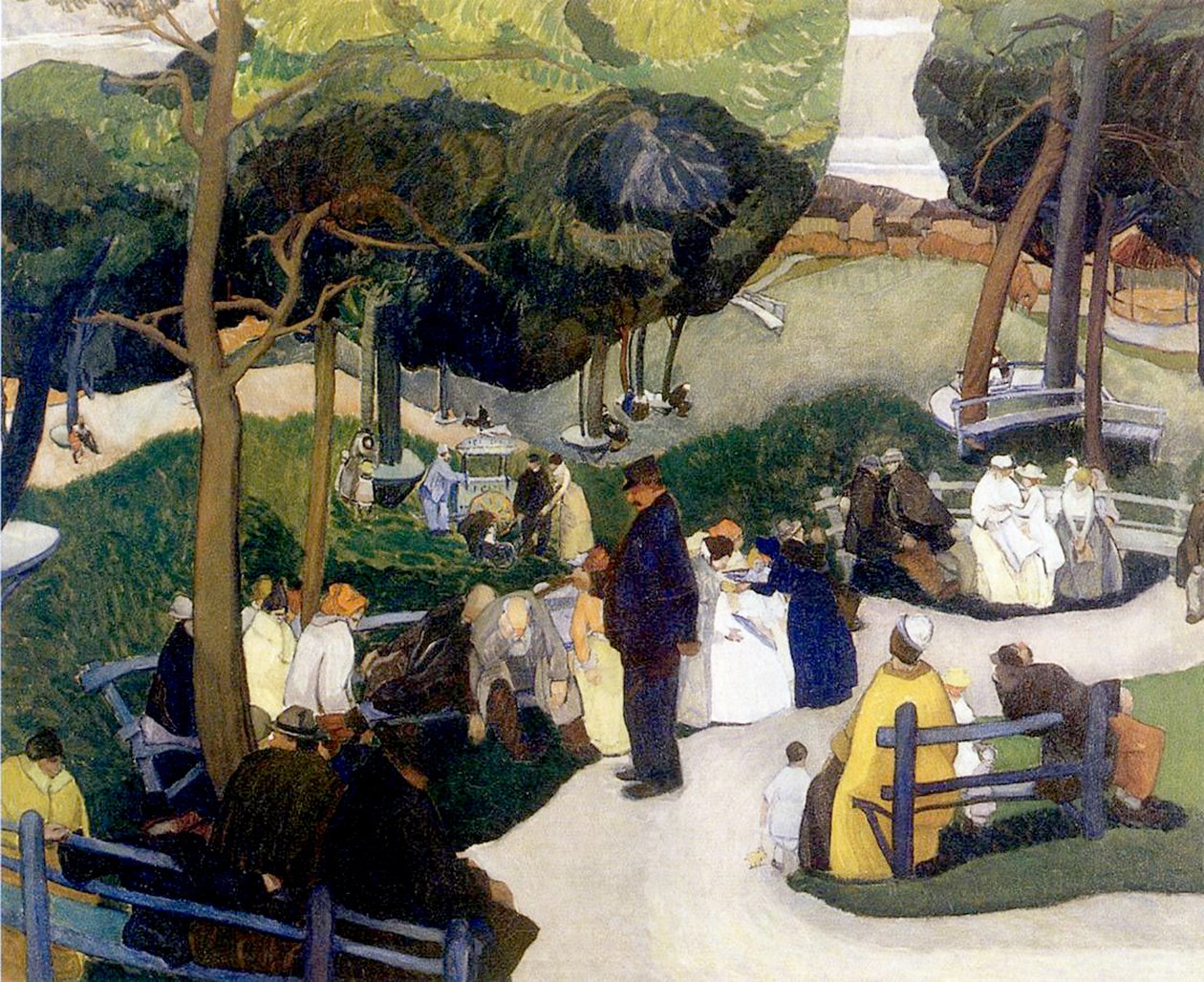 Nel parco, 1922 da Anthony Angarola