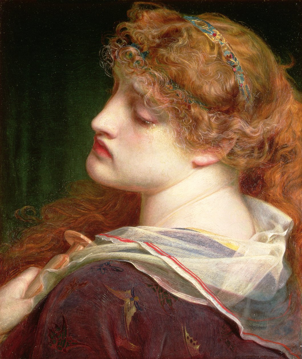 Maria Maddalena, 1862 da Anthony Frederick Augustus Sandys