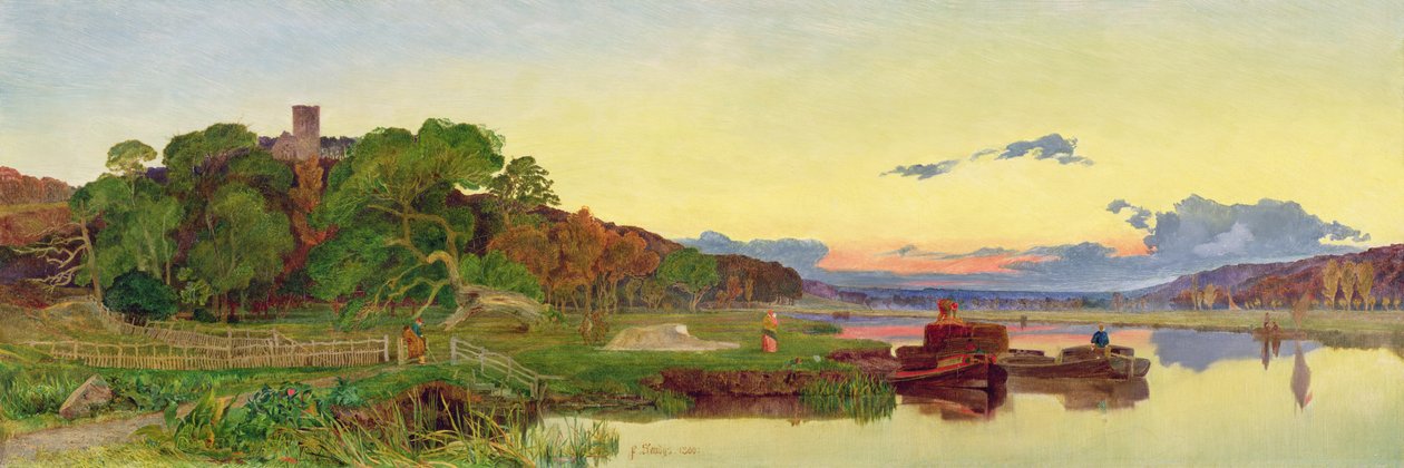 Whitlingham, Norfolk, 1860 da Anthony Frederick Augustus Sandys