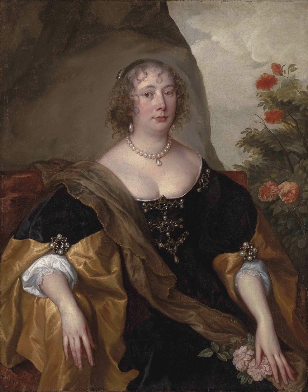 Beatrice, contessa di Oxford da Anthony van Dyck