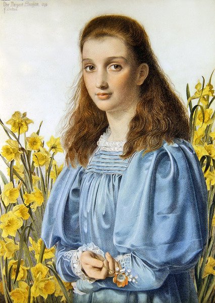 Olive Margaret Slaughter da Anthony Frederick Augustus Sandys