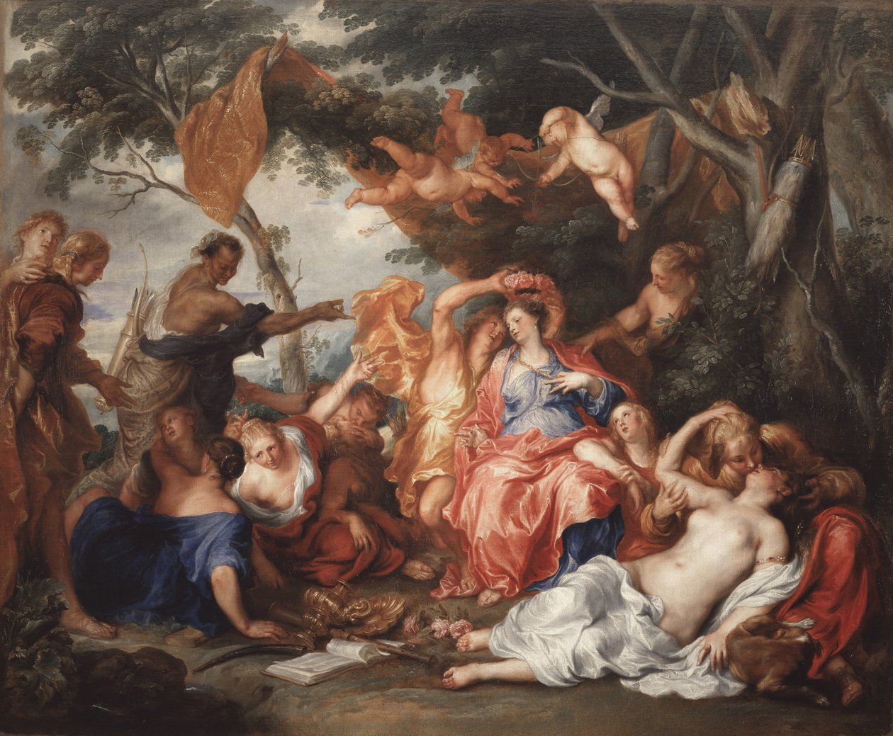 Amarilli e Mirtillo da Anthony van Dyck