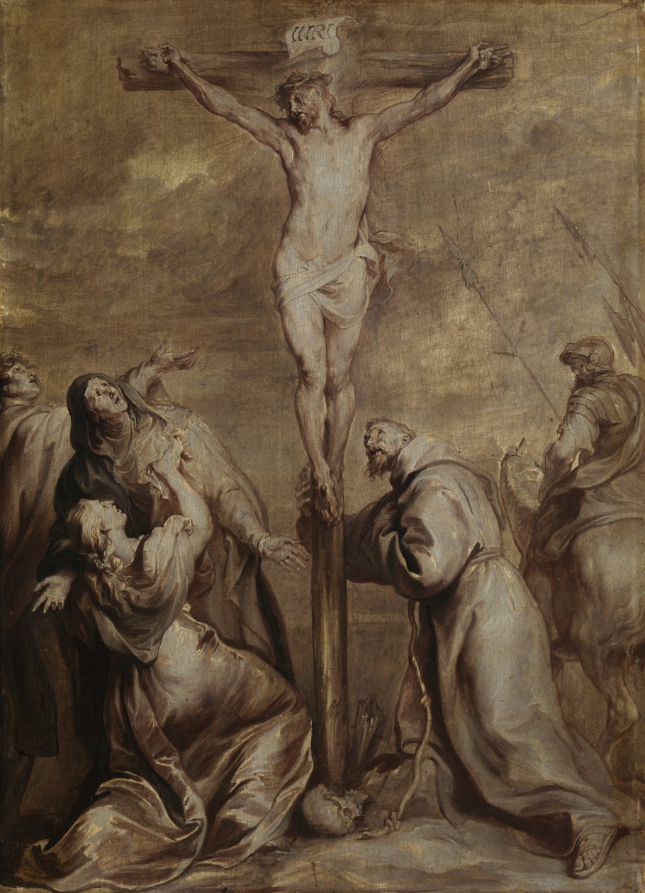 Crocifissione con San Francesco da Anthony van Dyck