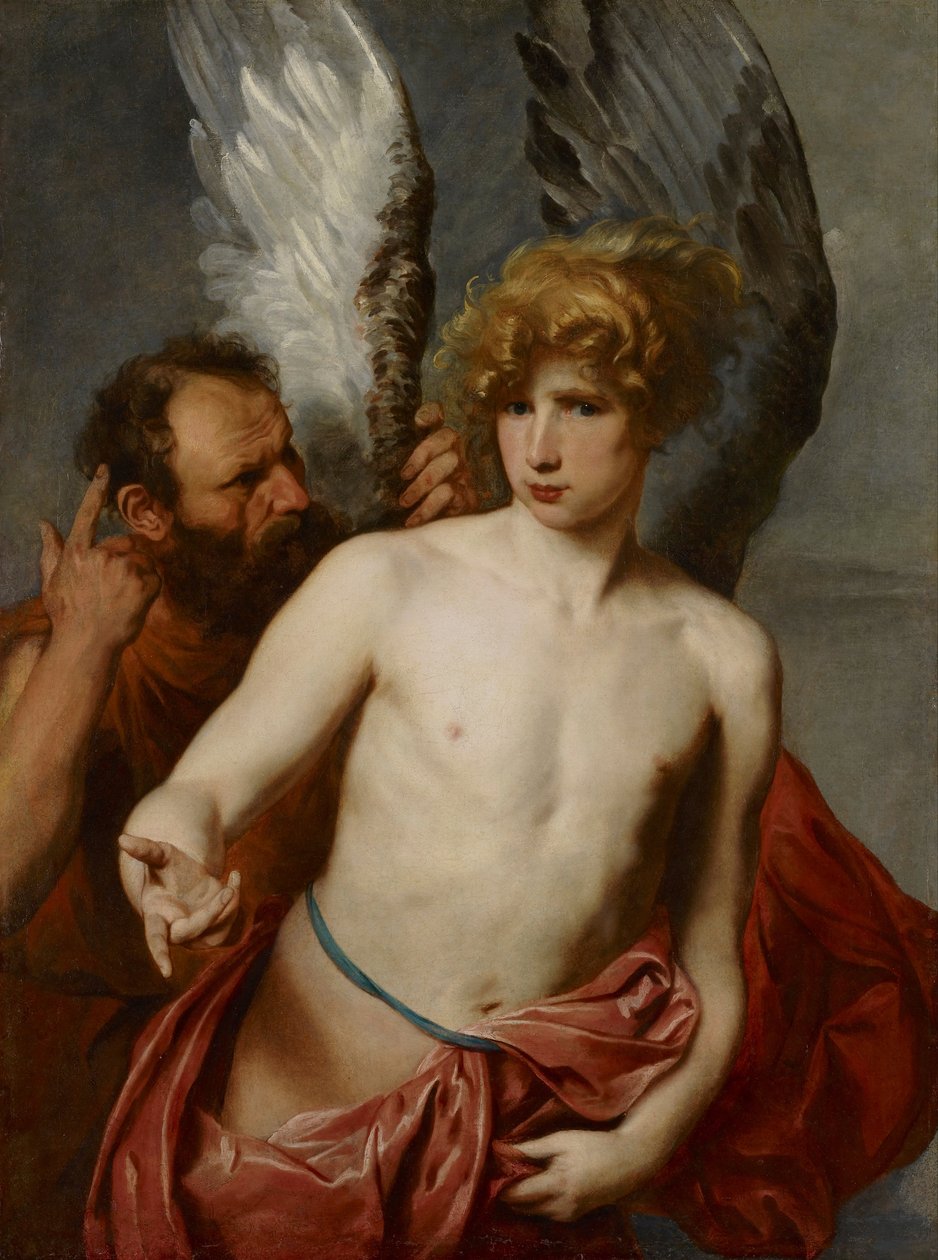 Dedalo e Icaro da Anthony van Dyck