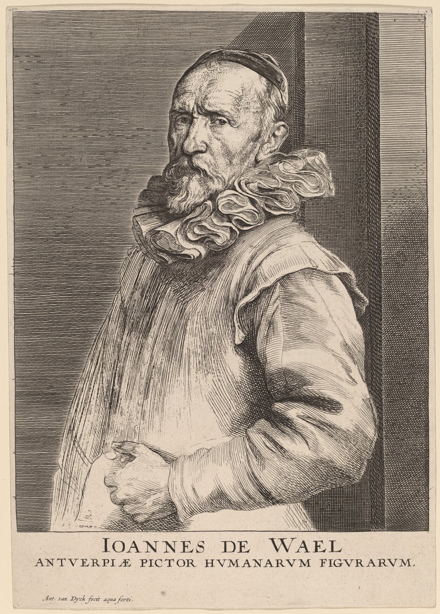 Jan de Wael, c. 1630 da Anthony van Dyck