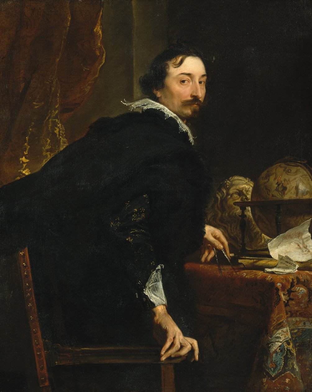 Lucas van Uffel, c.1622 da Anthony van Dyck