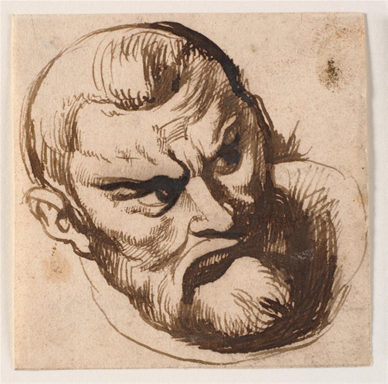 Mandehoved da Anthony van Dyck