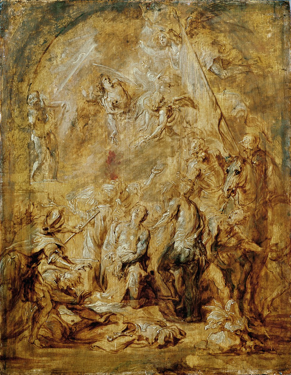 Martirio di San Giorgio da Anthony van Dyck