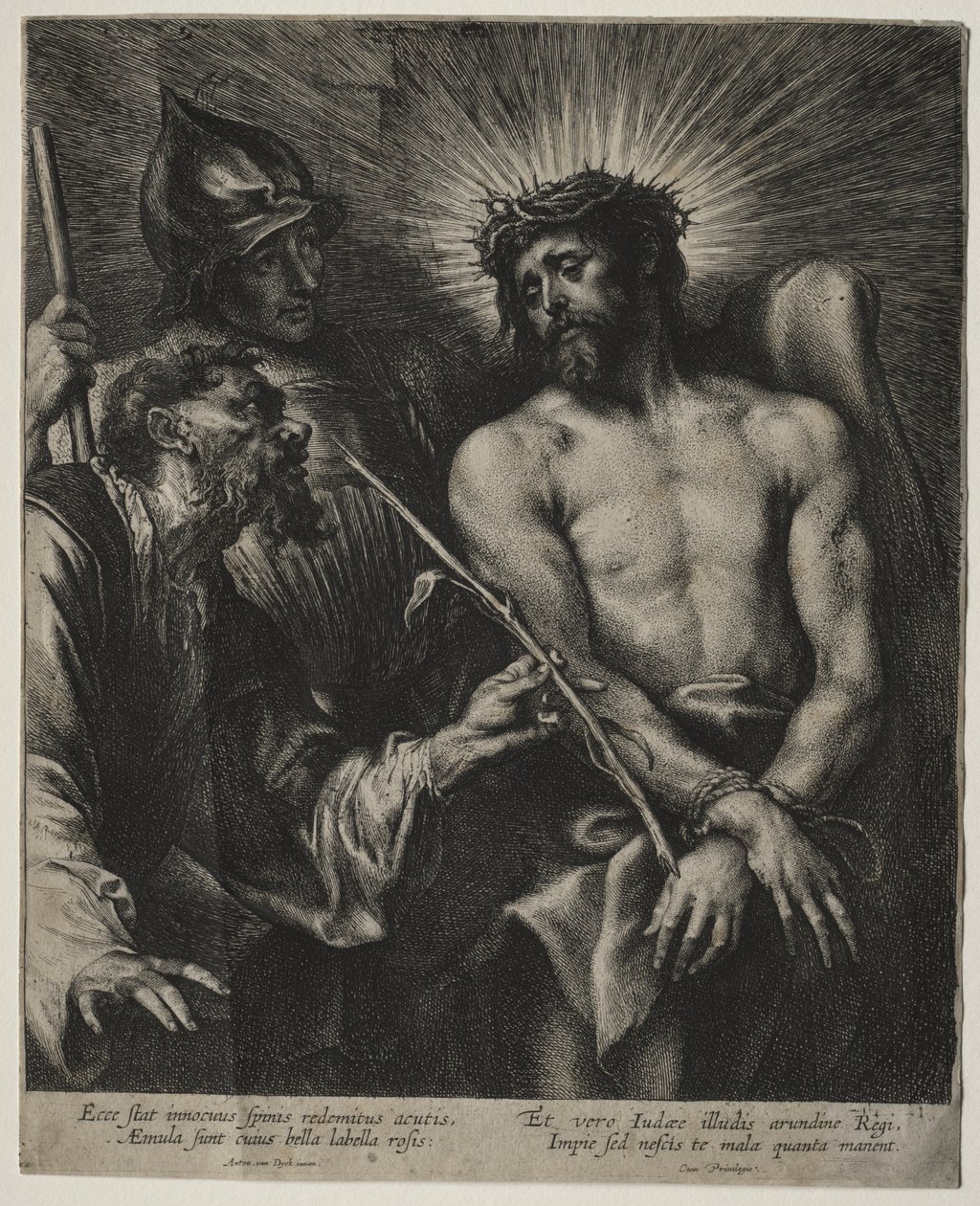 Derisione di Cristo da Anthony van Dyck