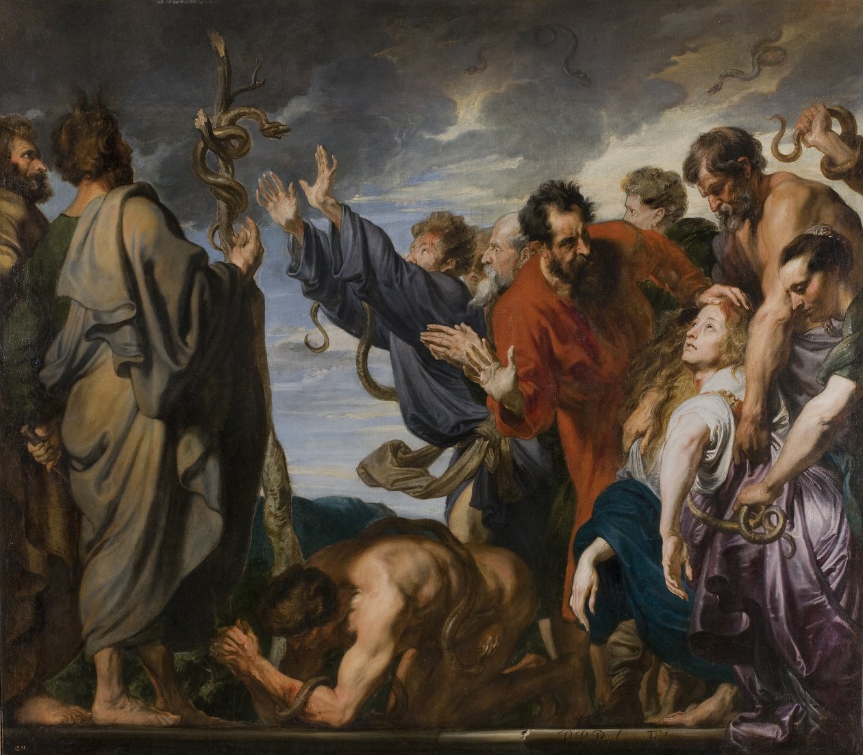 Il serpente di bronzo da Anthony van Dyck