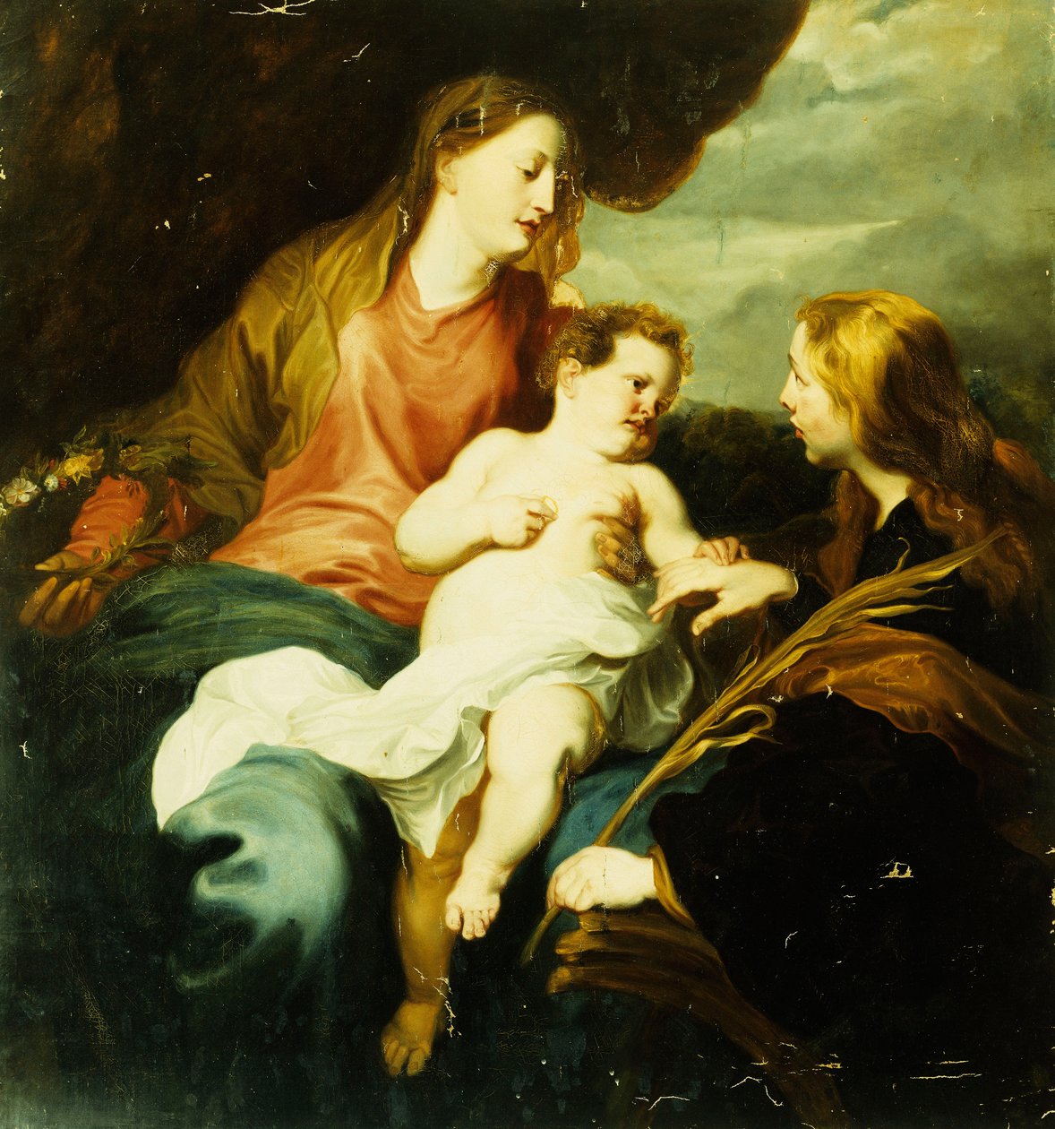 La Sacra Famiglia da Anthony van Dyck