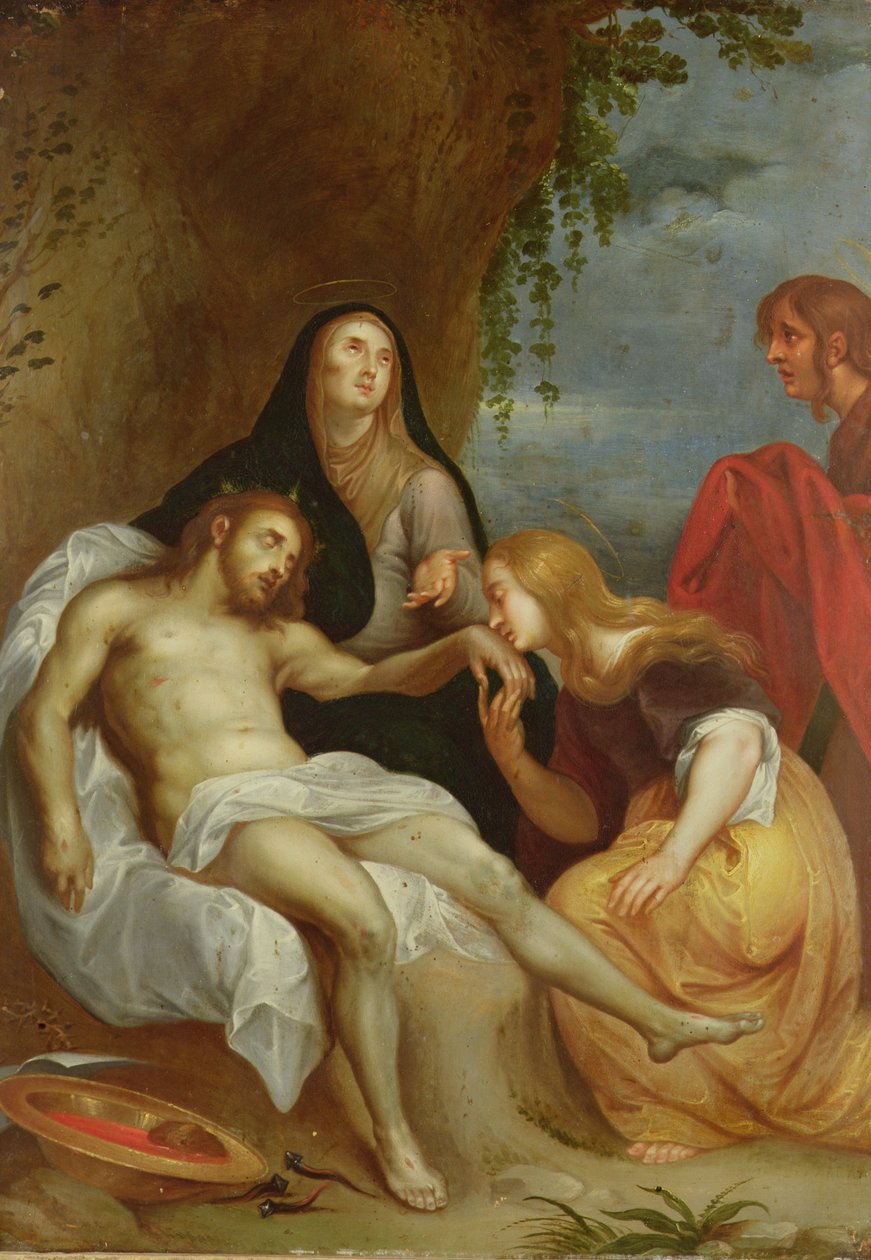 La lamentazione da Anthony van Dyck