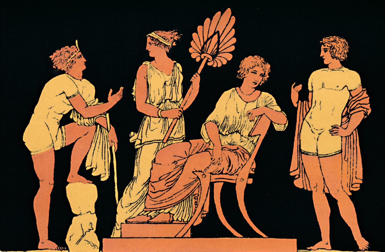 Ifigenia e Oreste da Antique