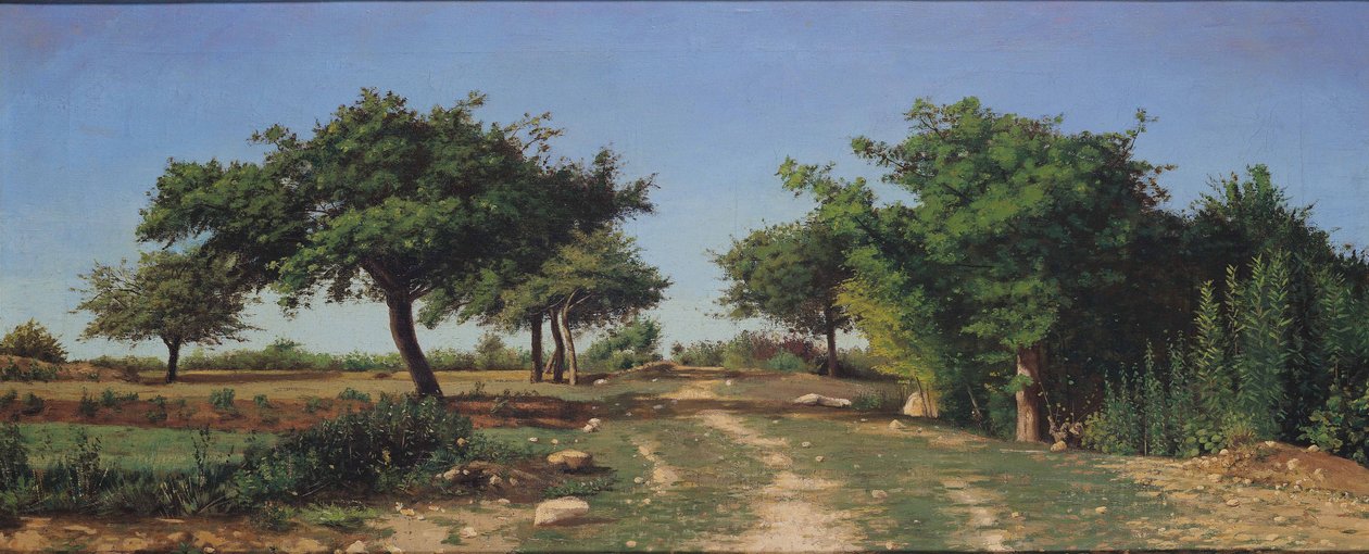 Sentiero tra i meli da Antoine Chintreuil