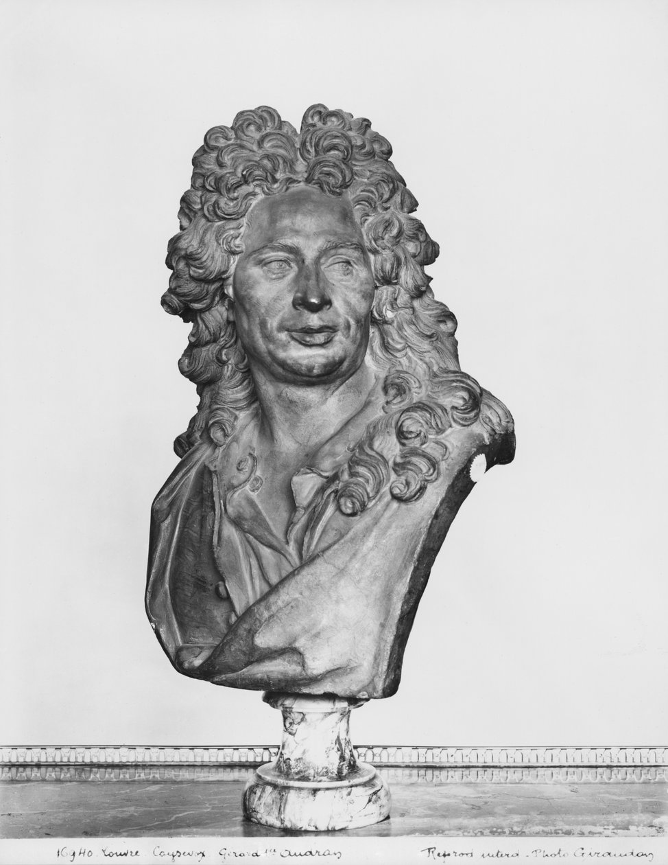 Busto di Gerard Audran da Antoine Coysevox
