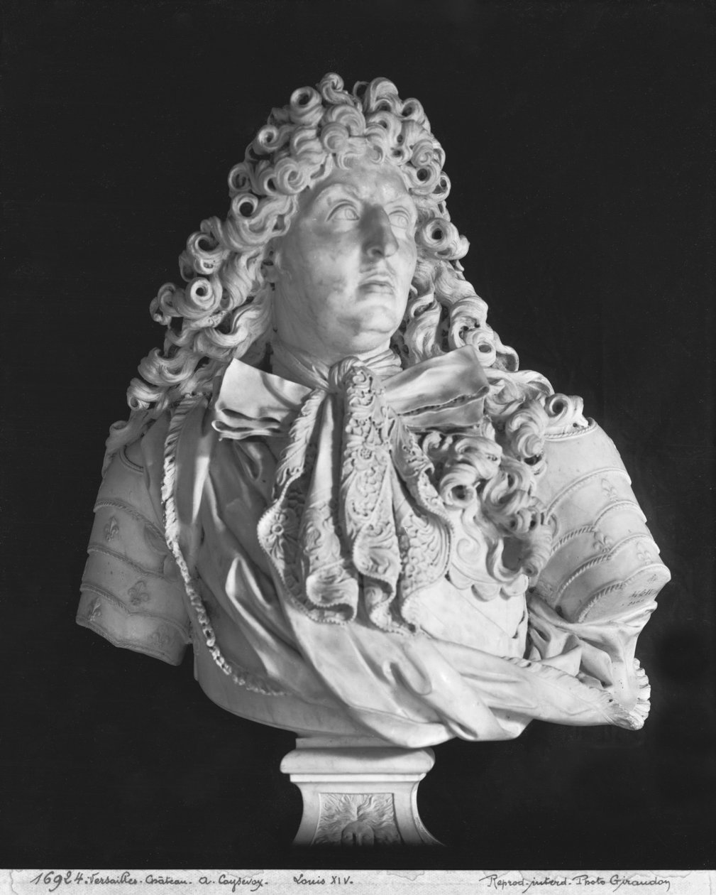 Busto di Luigi XIV, 1679 da Antoine Coysevox