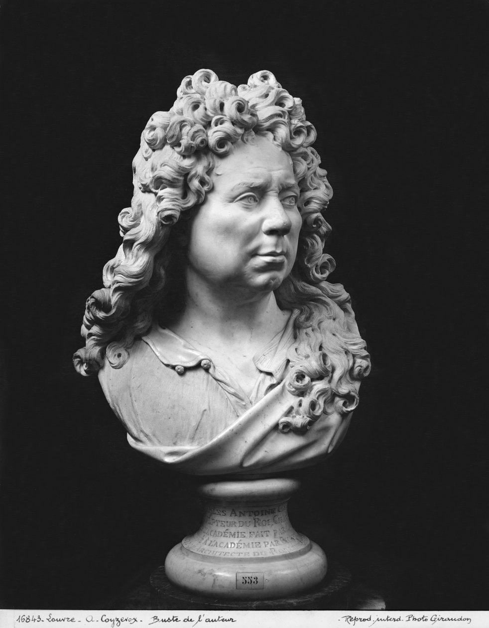 Autoritratto, c.1680-93 da Antoine Coysevox