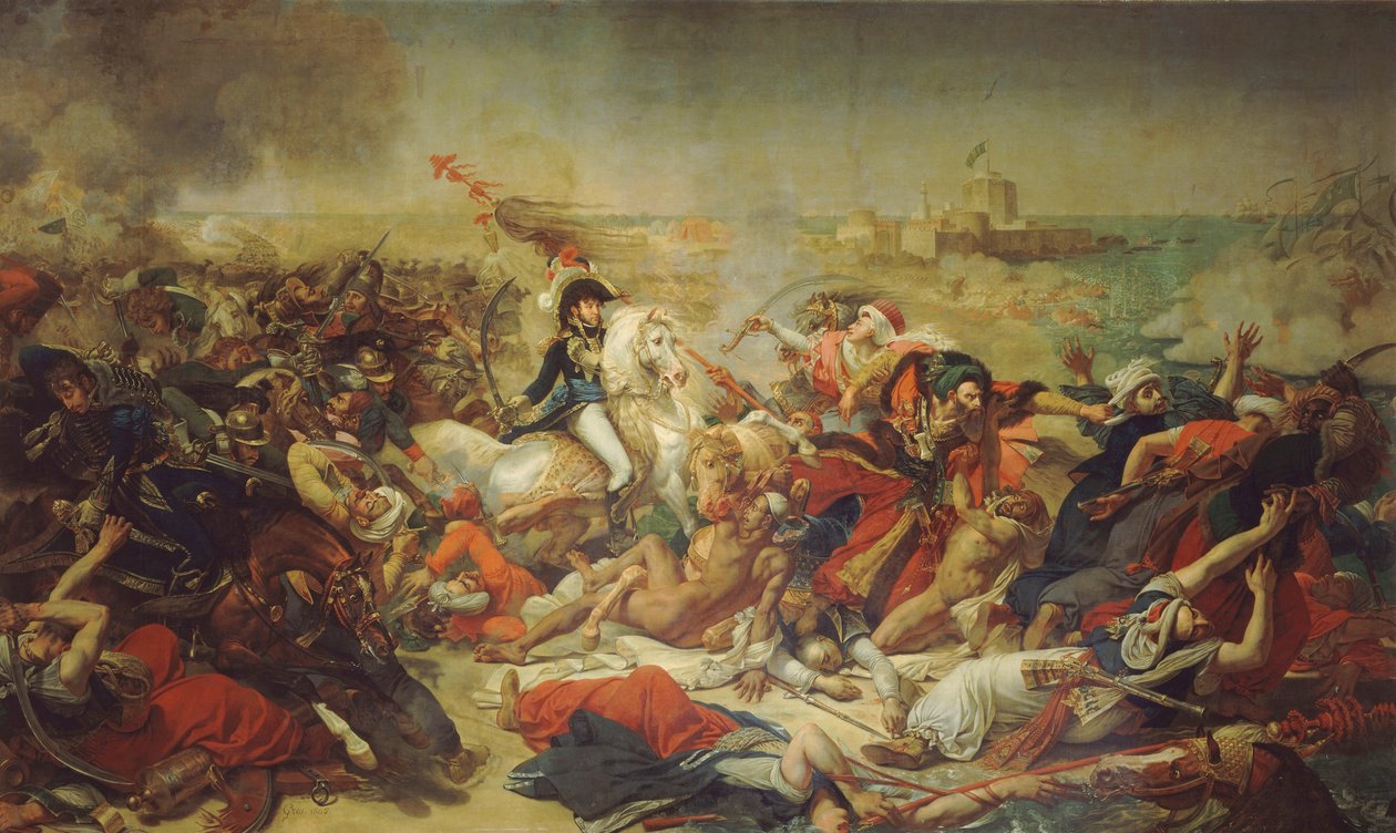 Battaglia di Abukir, 25 luglio 1799 da Antoine Jean Gros