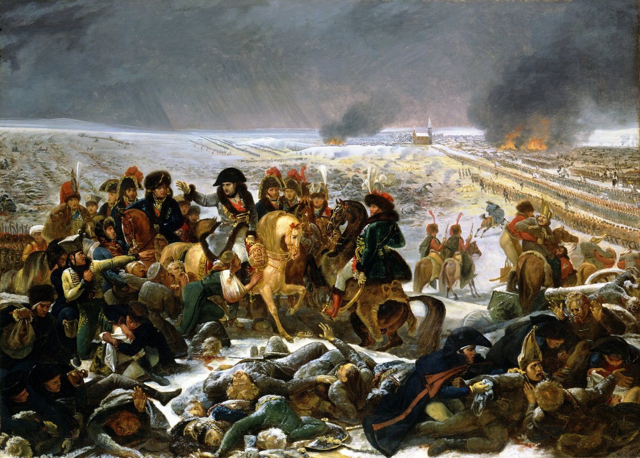 Napoleone sul campo di battaglia di Eylau da Antoine Jean Gros