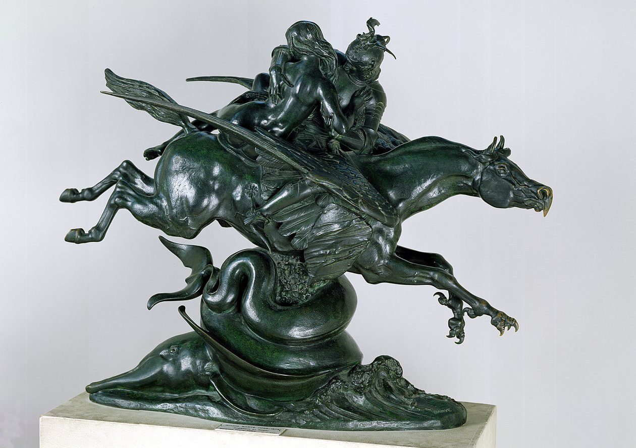 Ruggiero e Angelica da Antoine Louis Barye