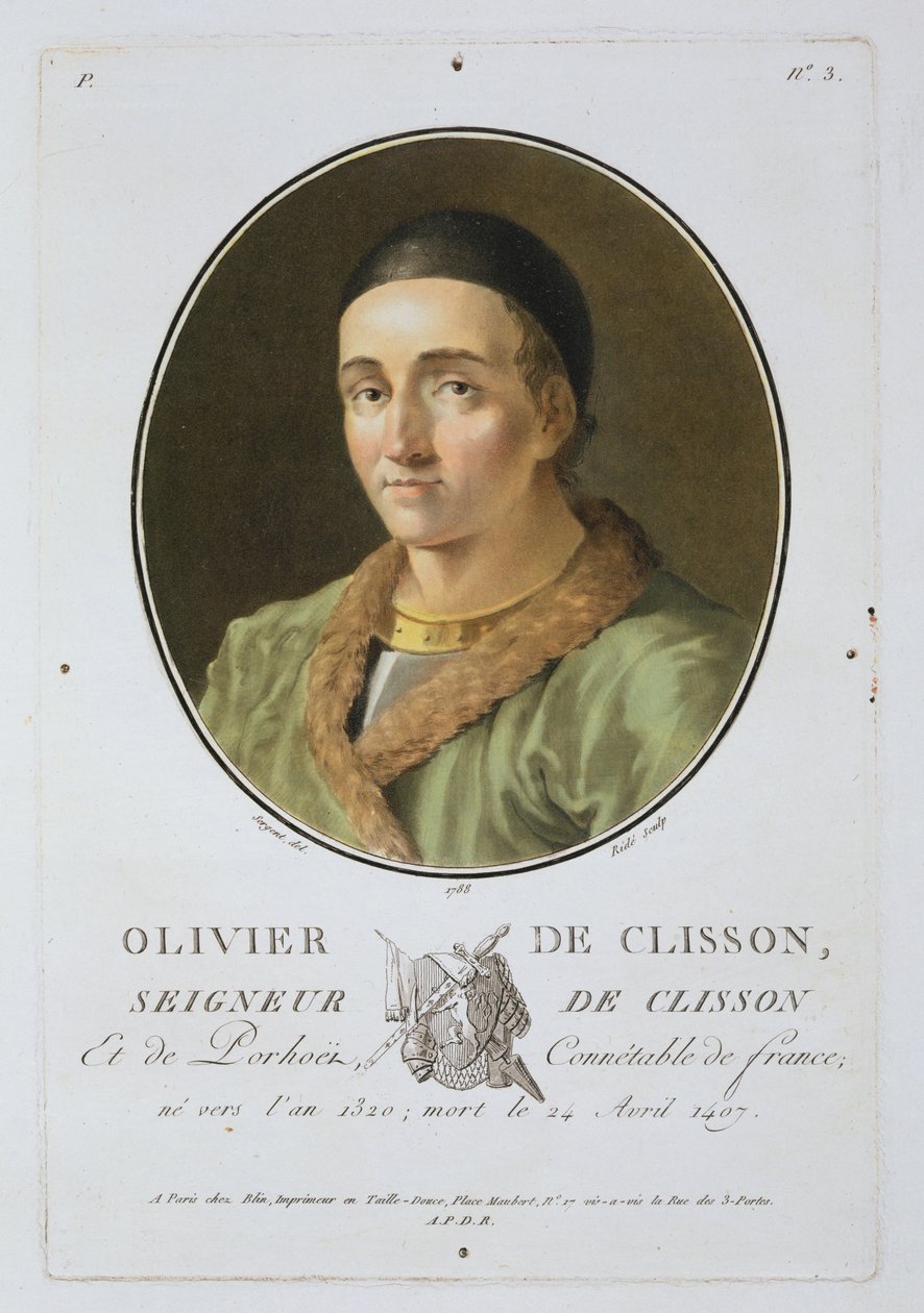 Olivier de Clisson (1336-1407) da 