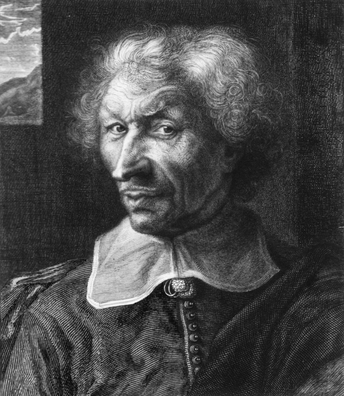 Ritratto di Guy Patin (1601-1672) da Antoine Masson