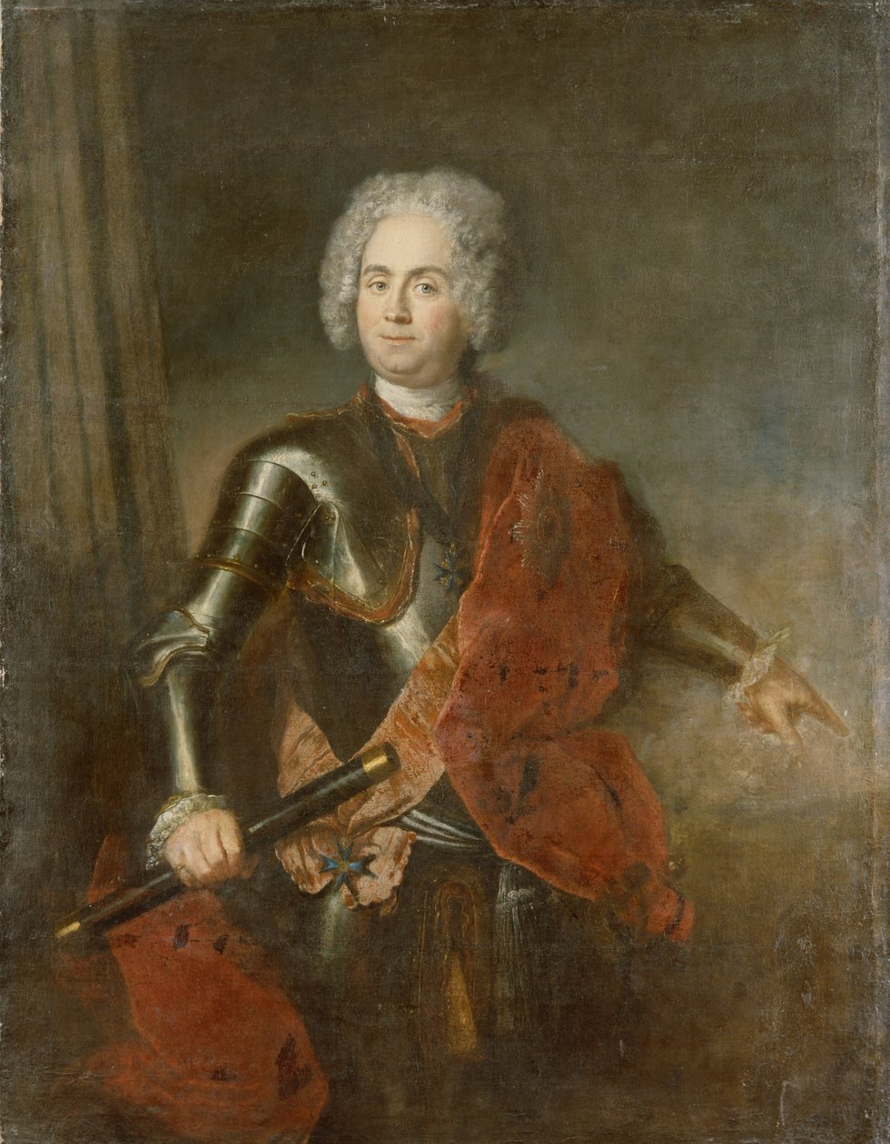 Graf von Schwerin da Antoine Pesne