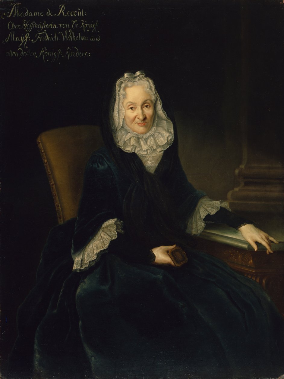 Madame Marte de Rocoulle, c.1735 da Antoine Pesne
