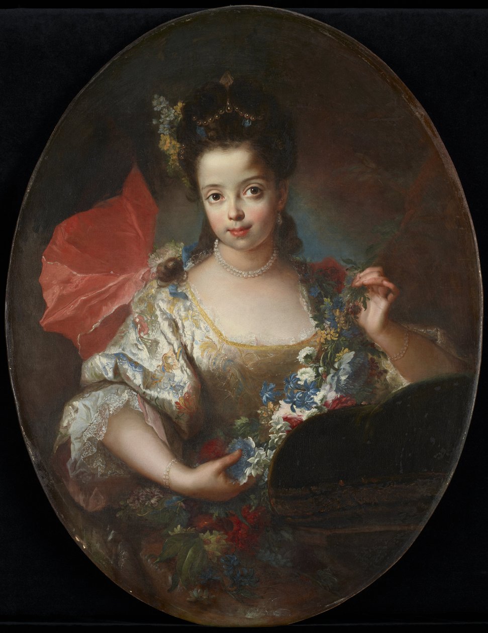 Ritratto di Ursule-Anne Dubuisson da Antoine Pesne