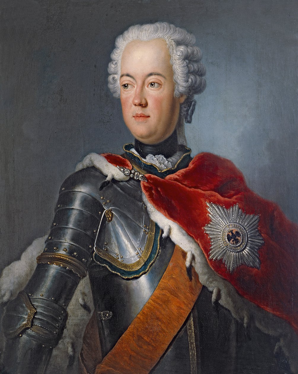 Principe Augusto Guglielmo da Antoine Pesne