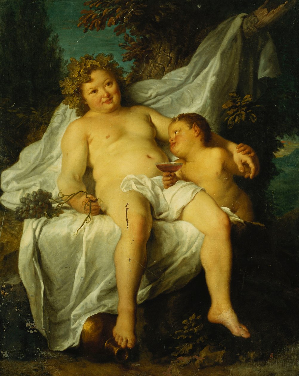 Il Sileno Ubriaco da Antoine Coypel