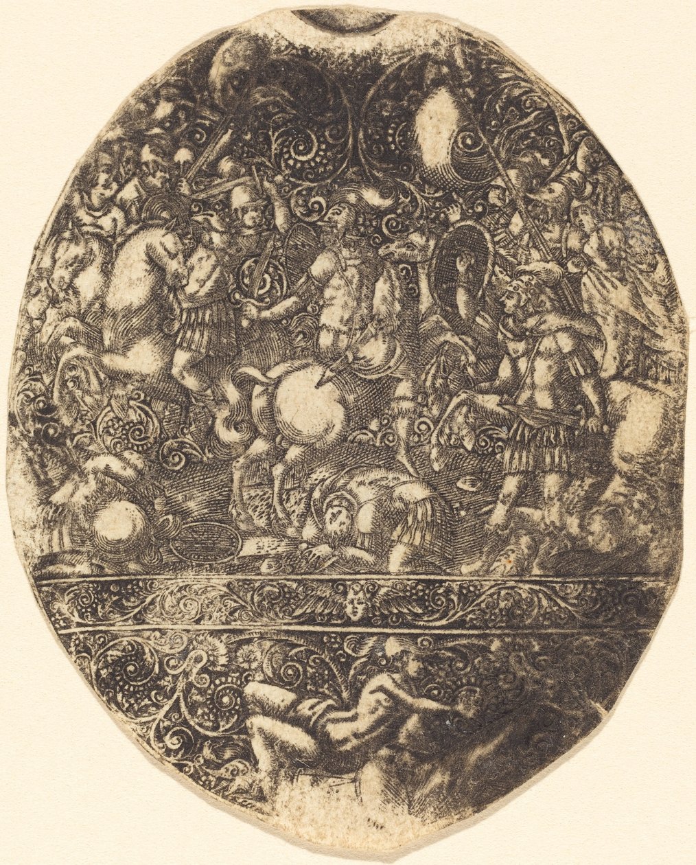 Assedio di Troia da Antoine Jacquard