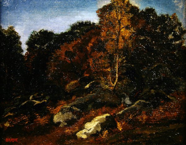 Autunno a Fontainebleau da Antoine Louis Barye