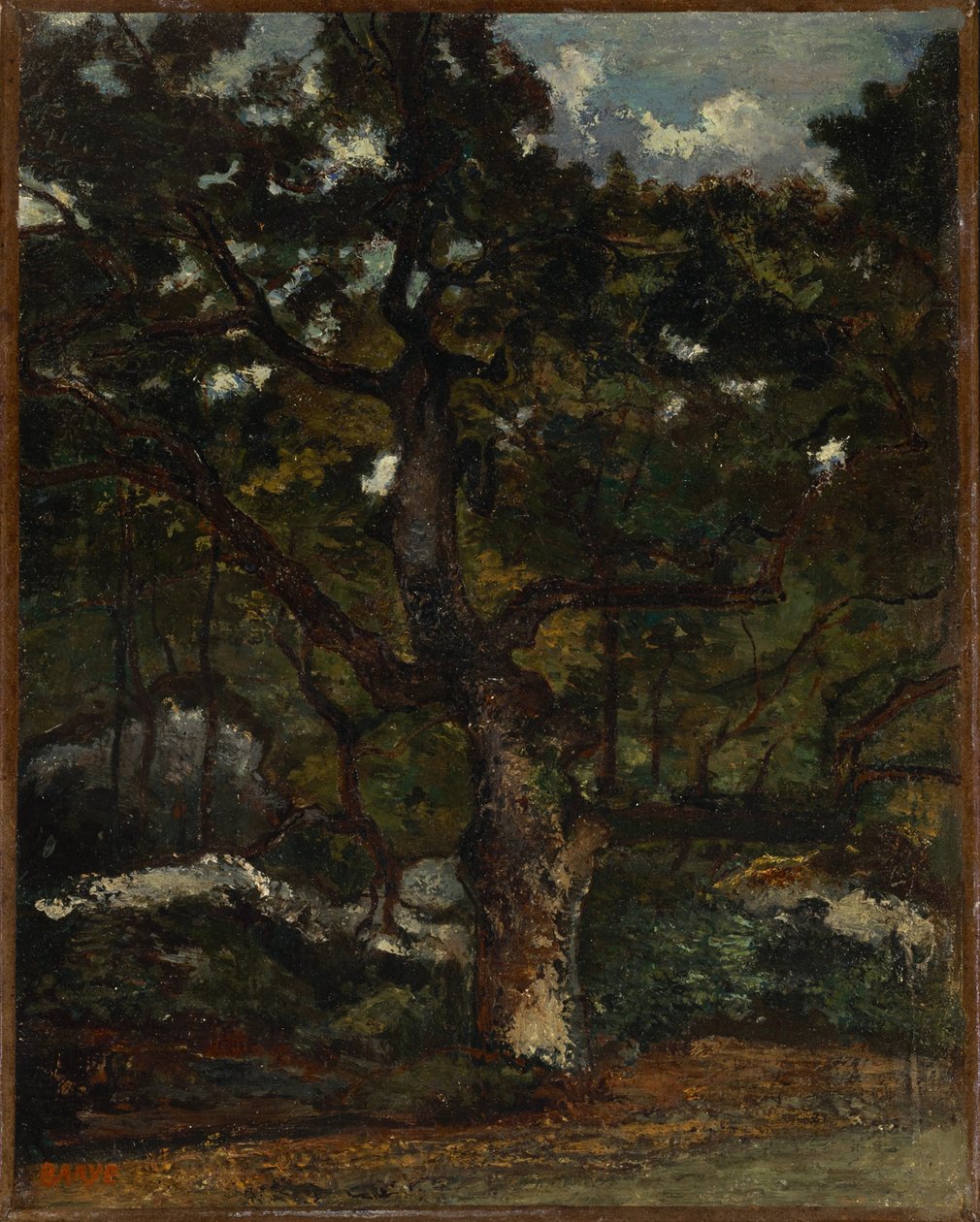 Parte nella foresta di Fontainebleau da Antoine Louis Barye