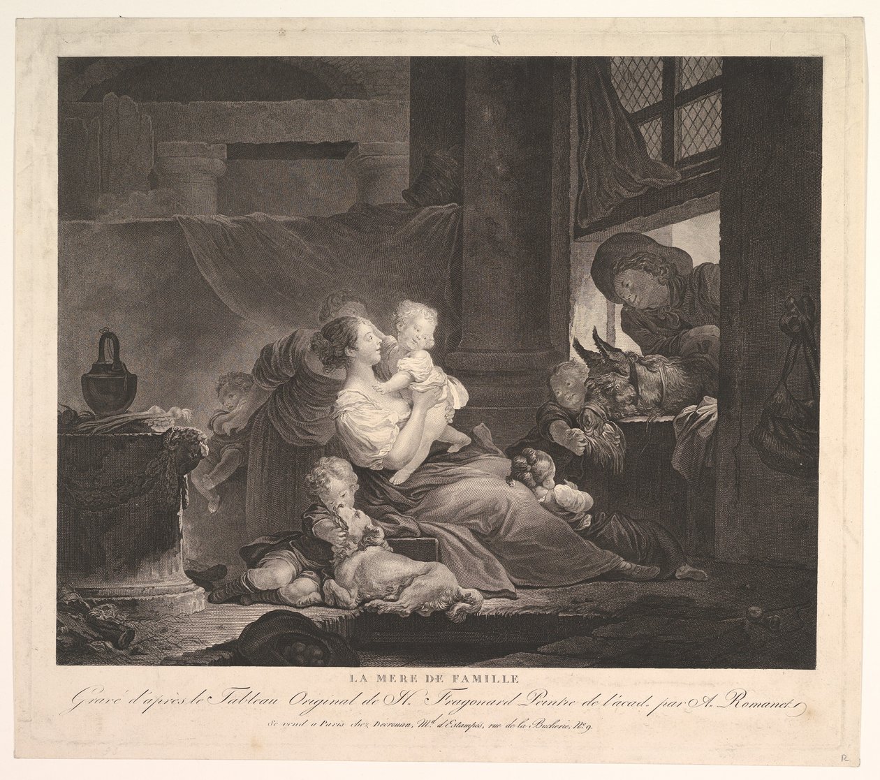 La Mere de Famille da Antoine Louis Romanet