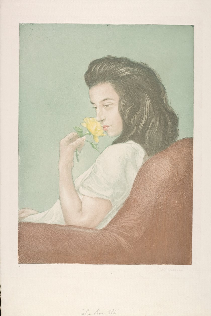 La Rosa del Tè, c.1900 da Antoine Maurin