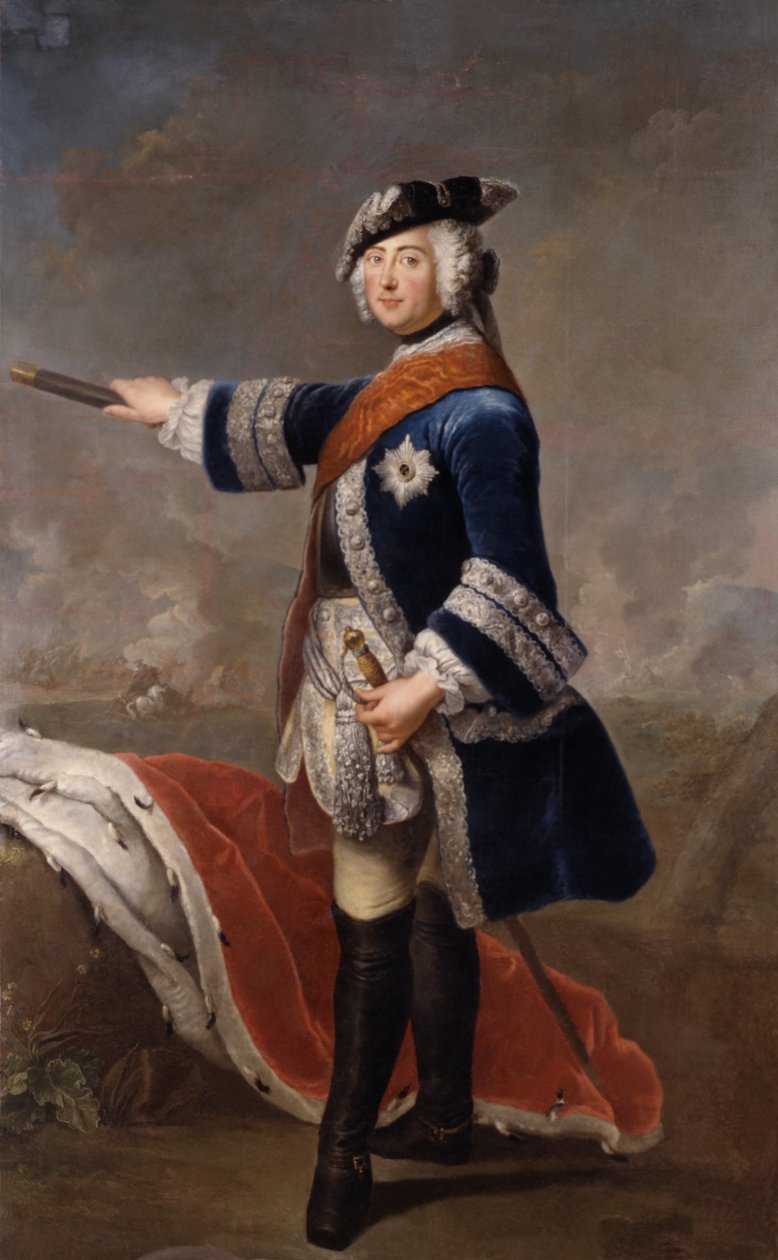 Federico il Grande da Antoine Pesne
